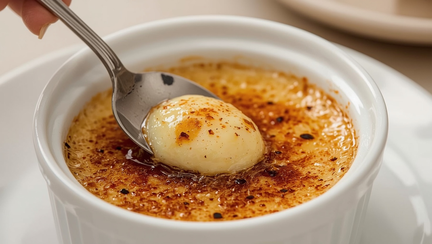 Creme Brulee - das klassische franzoesische Dessert - Zubereitung