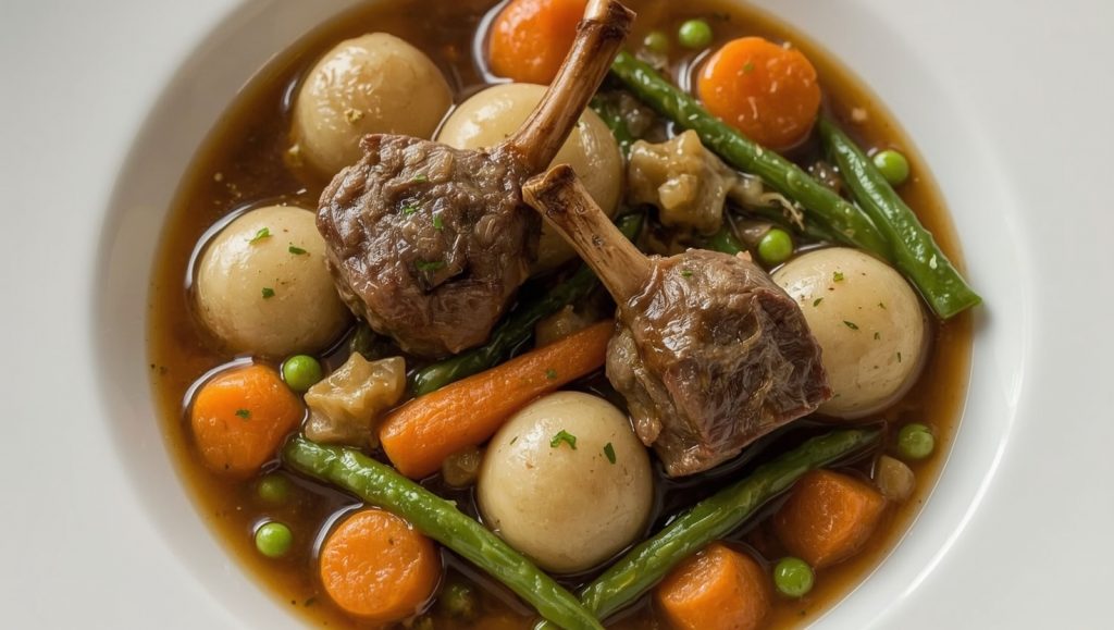 Navarin d Agneau - Lammschmortopf im Fruehling