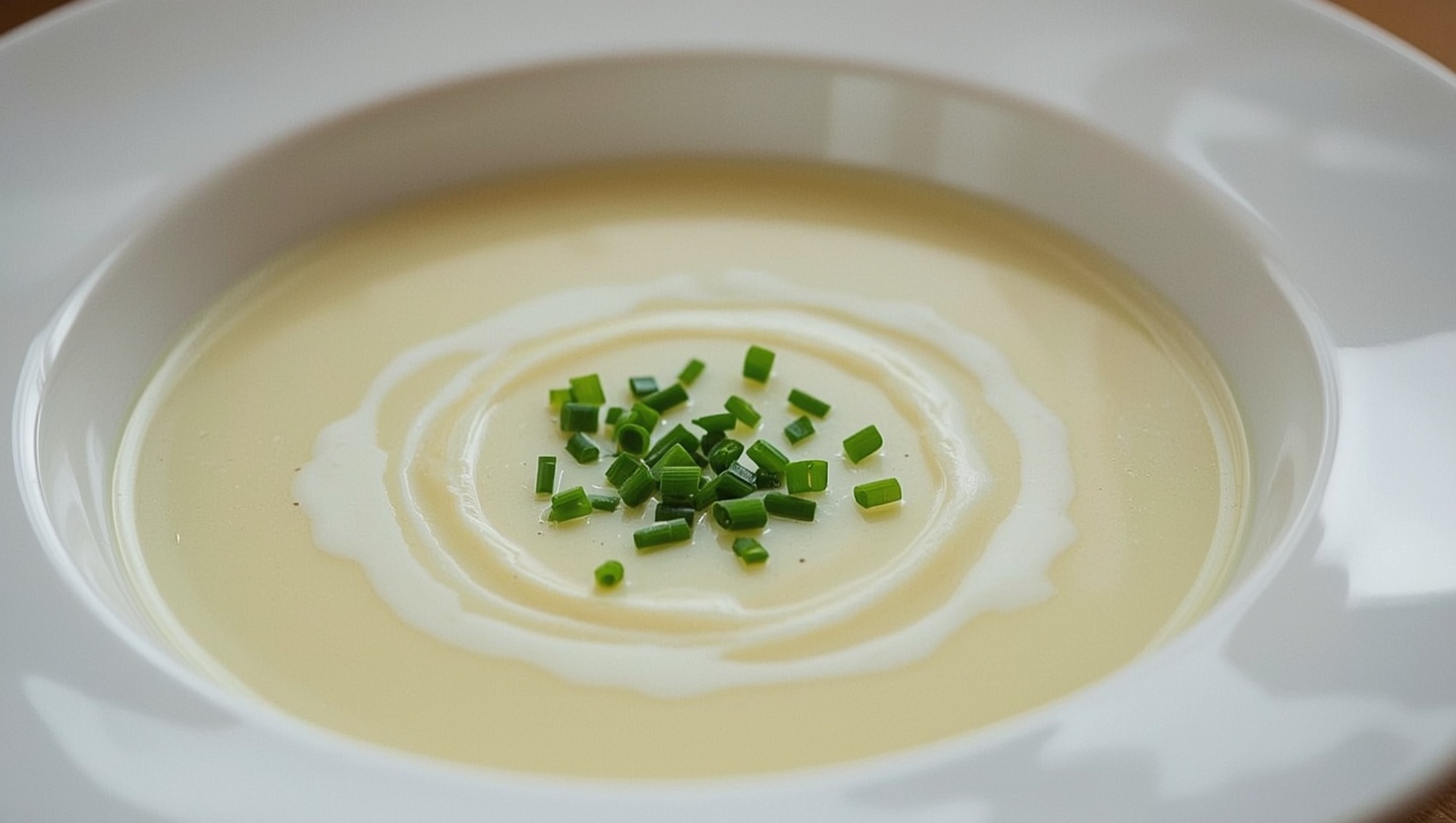 Vichyssoise - die kalte Lauch-Kartoffelsuppe - Zubereitung