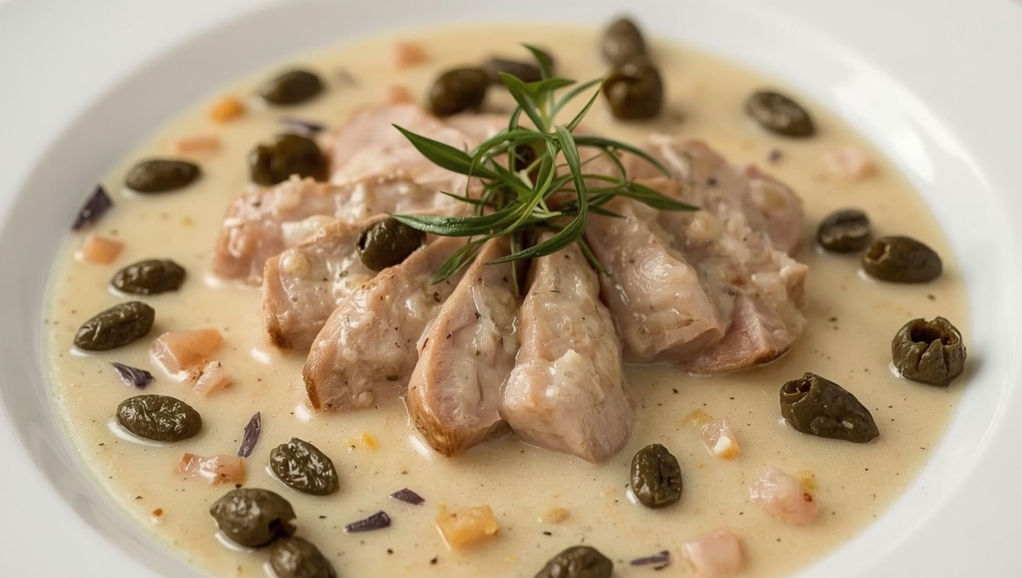 Vitello Tonnato - Kalbfleisch mit Thunfischsauce - Zubereitung