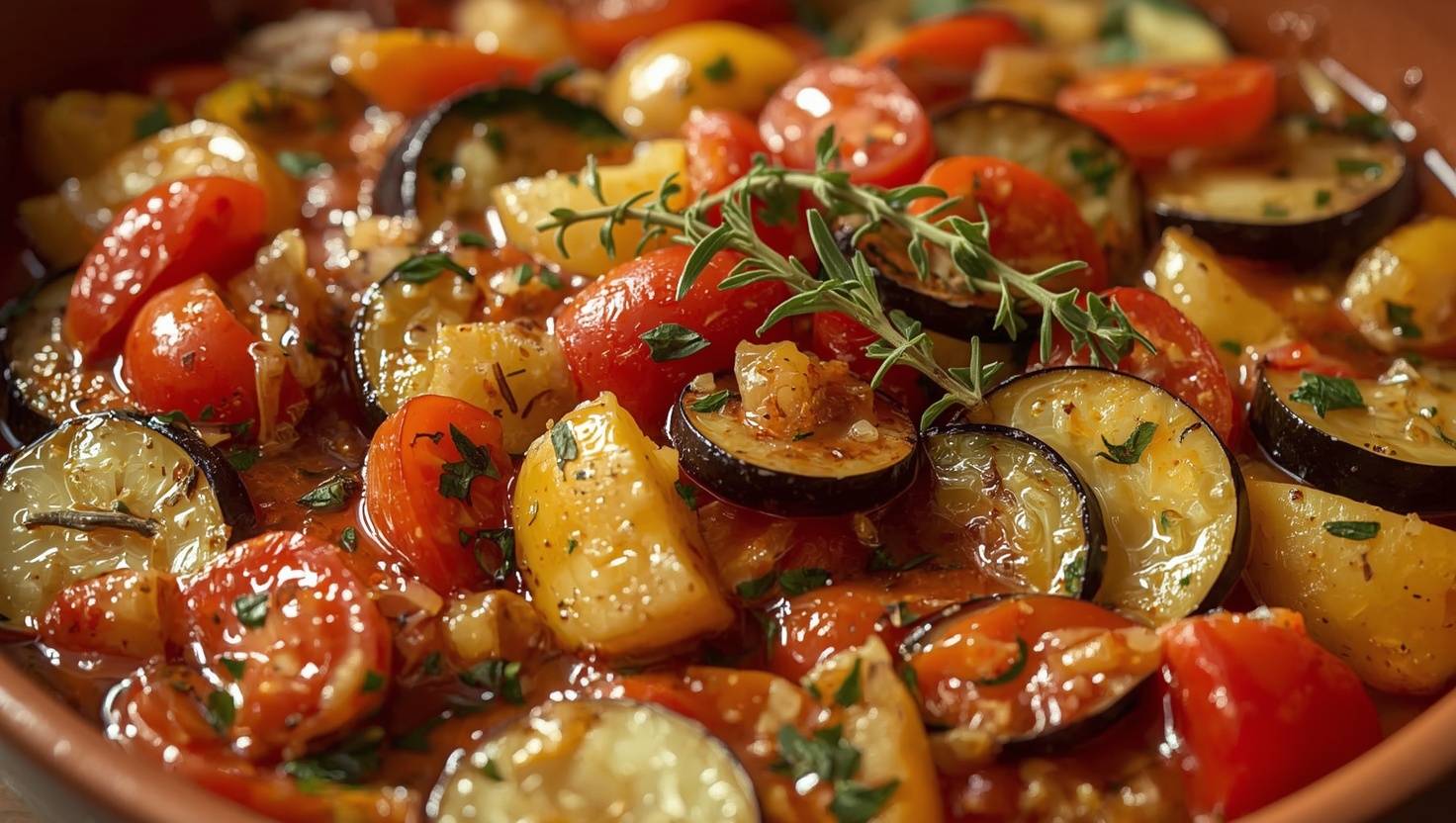 Ratatouille - provenzalisches Gemuese-Schmorgericht - Zubereitung