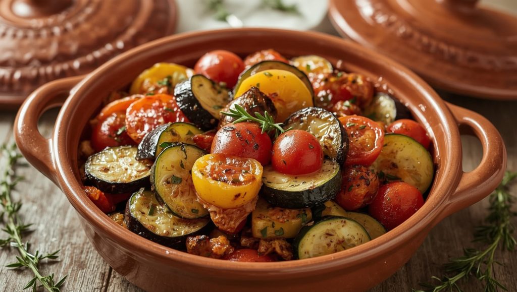 Ratatouille - provenzalisches Gemuese-Schmorgericht