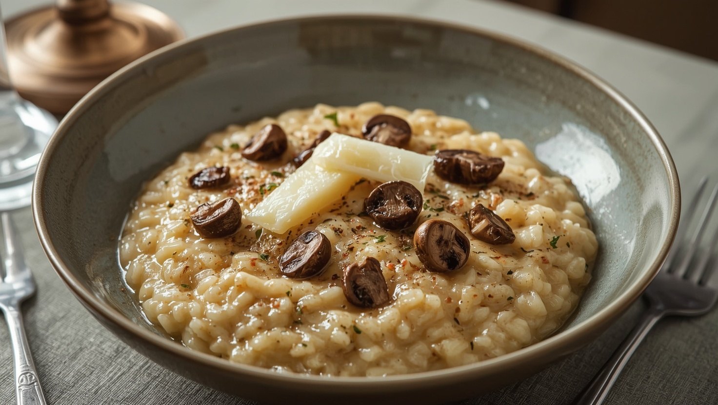 Risotto ai Funghi Porcini - cremiges Steinpilz-Risotto