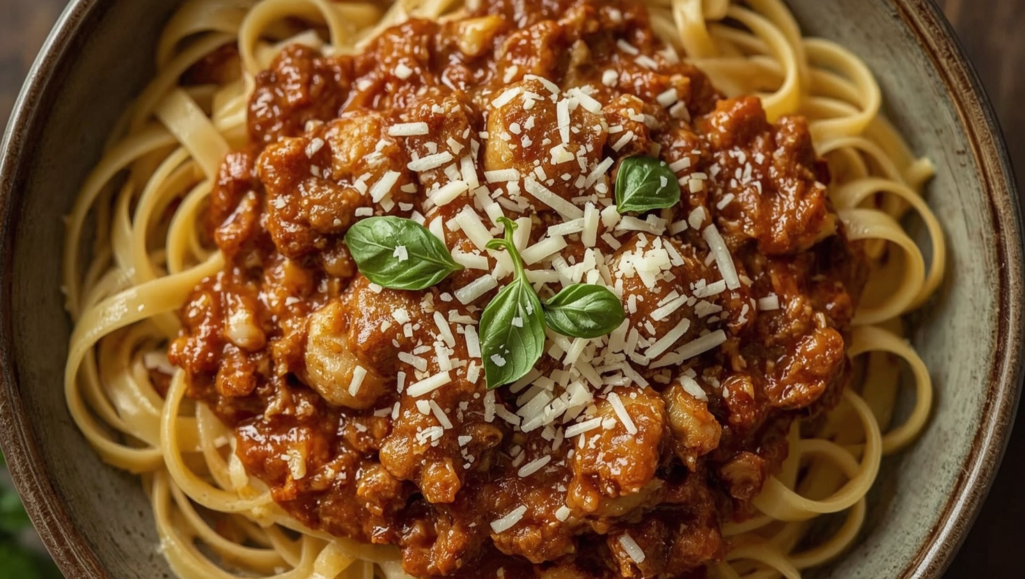 Tagliatelle al Ragu Bolognese - das Original - Zubereitung