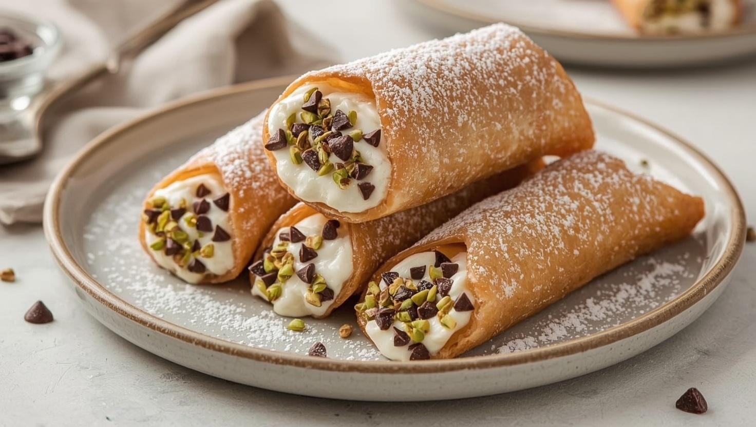 Cannoli Siciliani - die frittierte Gebäcktube