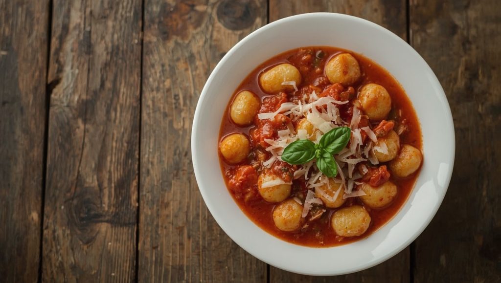 Gnocchi al Pomodoro - selbstgemachte Kartoffel-Gnocchi