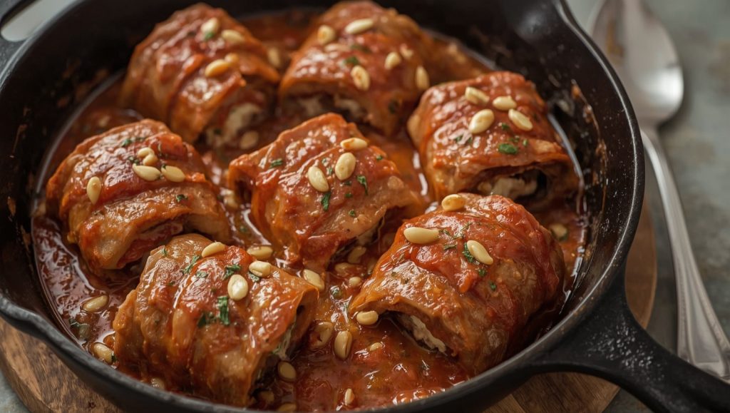 Involtini di Carne - Fleischroellchen mit Fuellung