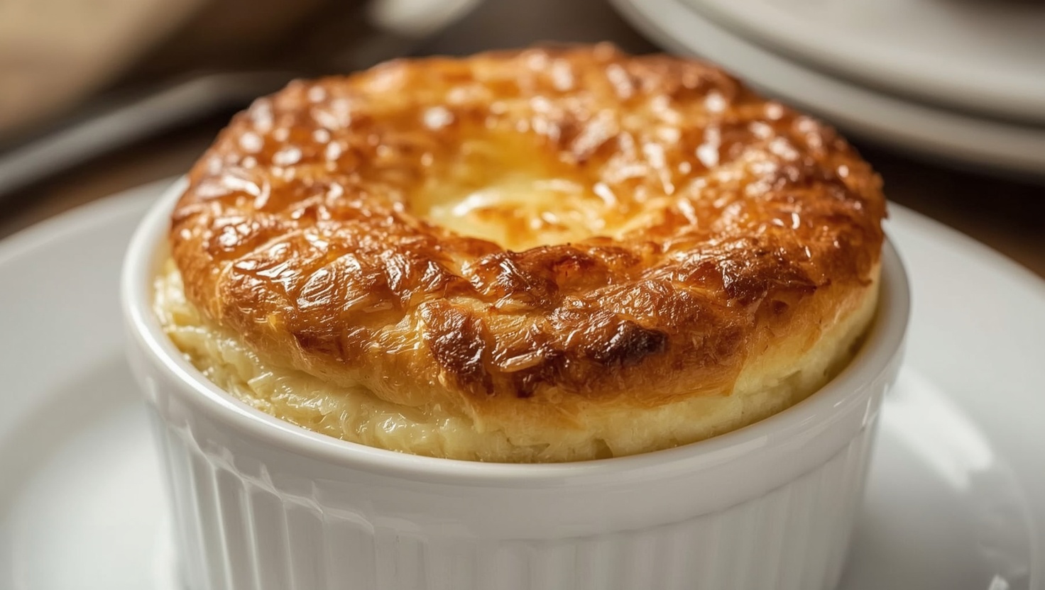 Soufflee au Fromage - das klassische Kaesesoufflee - Zubereitung