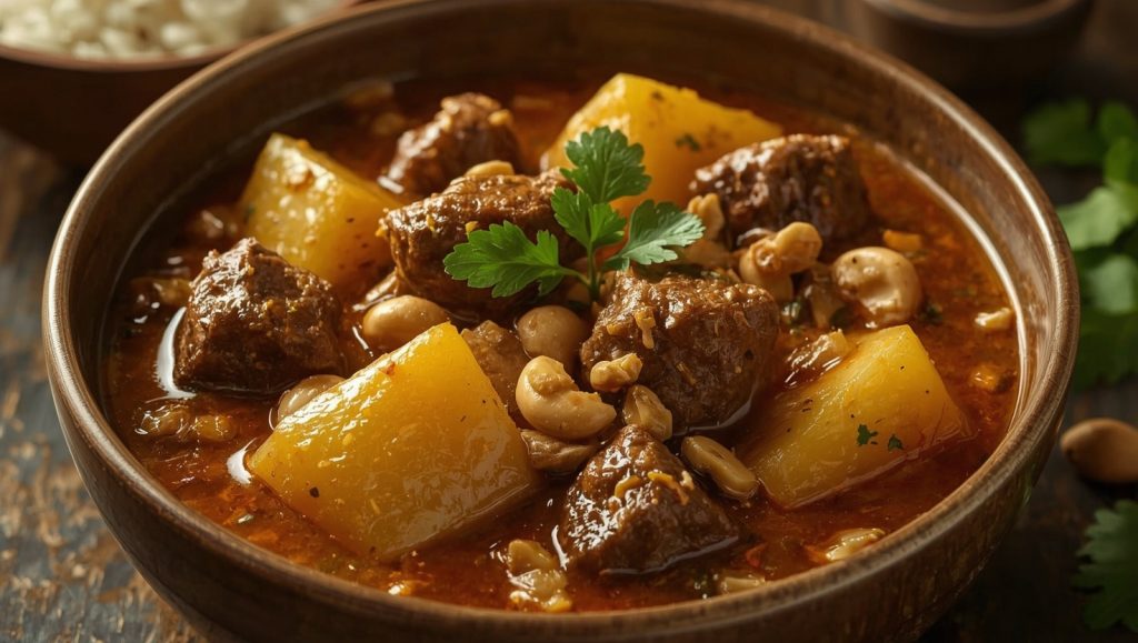 Thai Massaman Curry - das reichhaltige Erdnuss-Curry