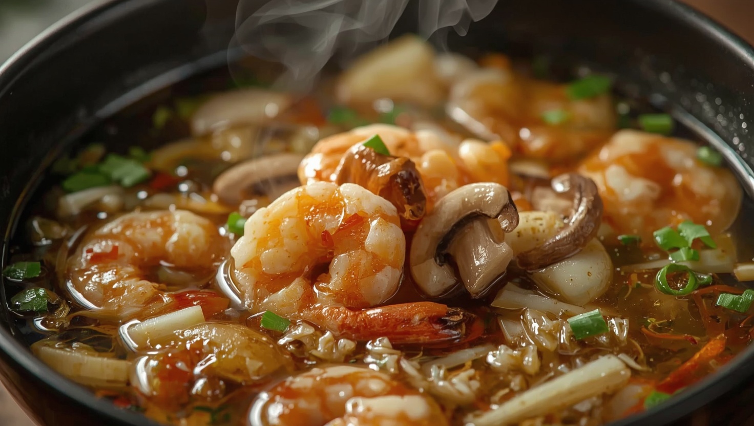 Tom Yum Suppe - die scharf-saure Thai-Suppe - Zubereitung