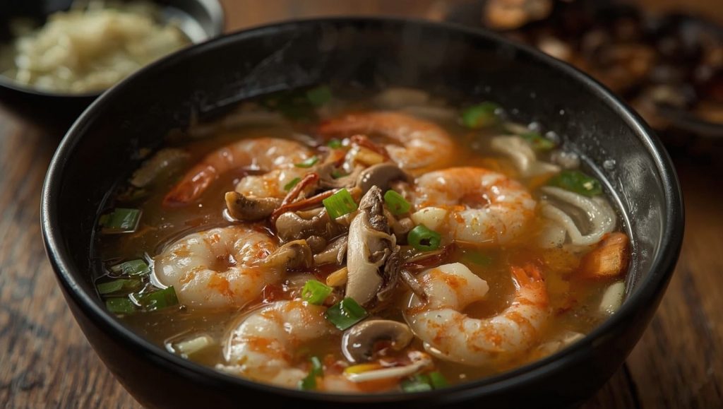 Tom Yum Suppe - die scharf-saure Thai-Suppe