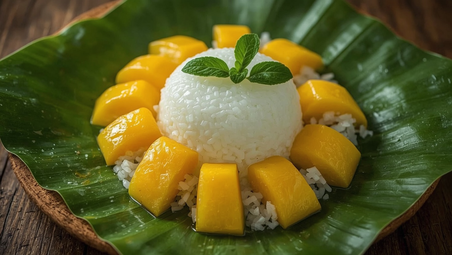 Thai Mangosteen-Dessert - Suss und exotisch - Zubereitung