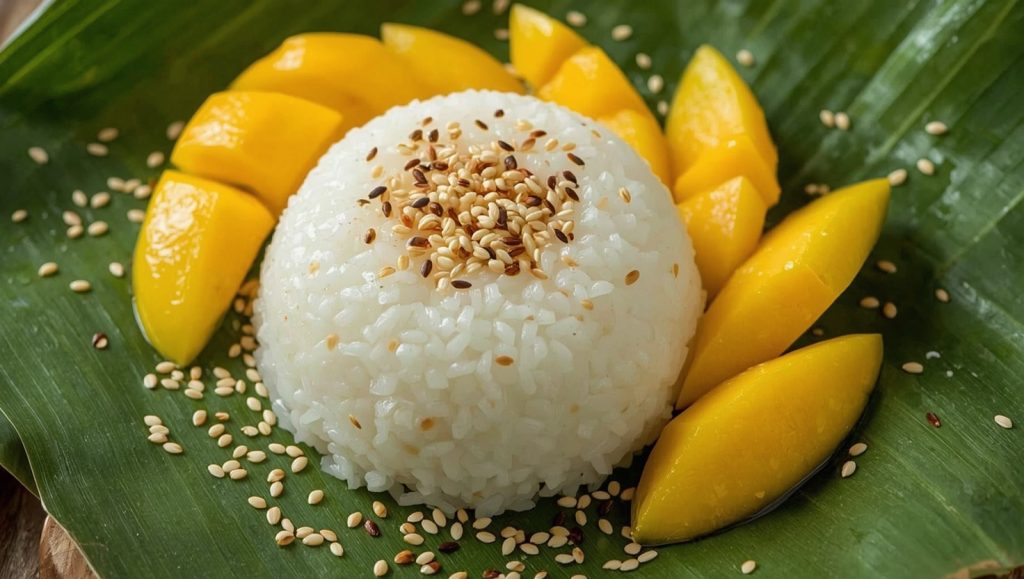 Mango Sticky Rice - Thai-Dessert mit Klebreis