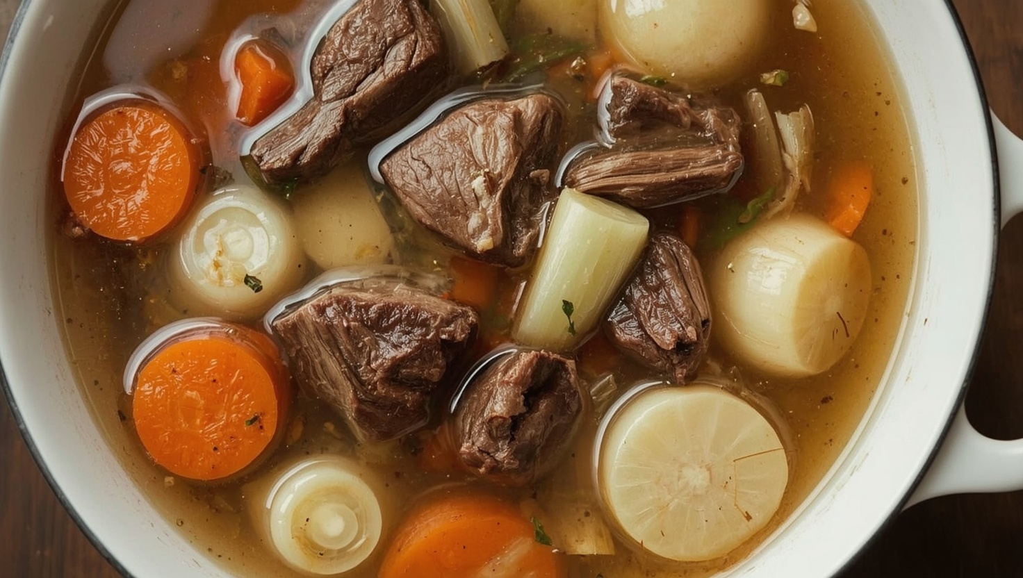 Pot-au-Feu - das franzoesische Nationalgericht - Zubereitung