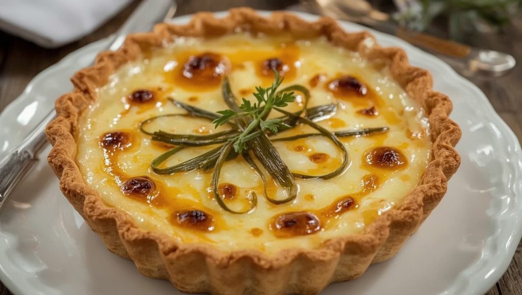 Flamiche - die Lauch-Quiche aus der Picardie
