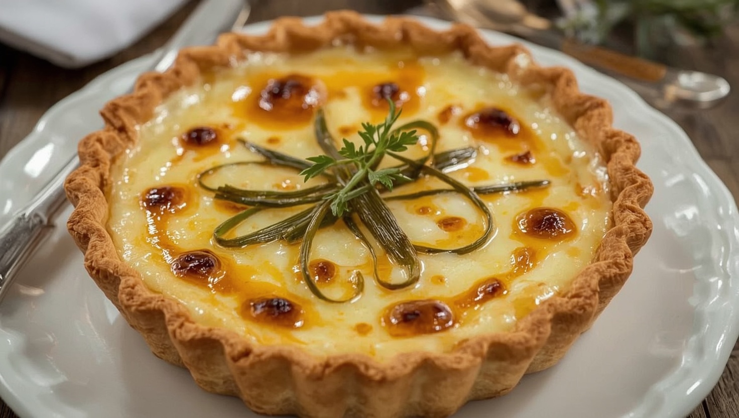 Flamiche - die Lauch-Quiche aus der Picardie