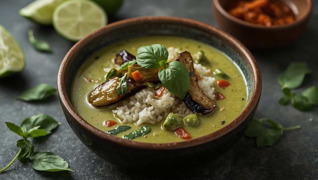 Gruenes Thai-Curry - cremig und aromatisch
