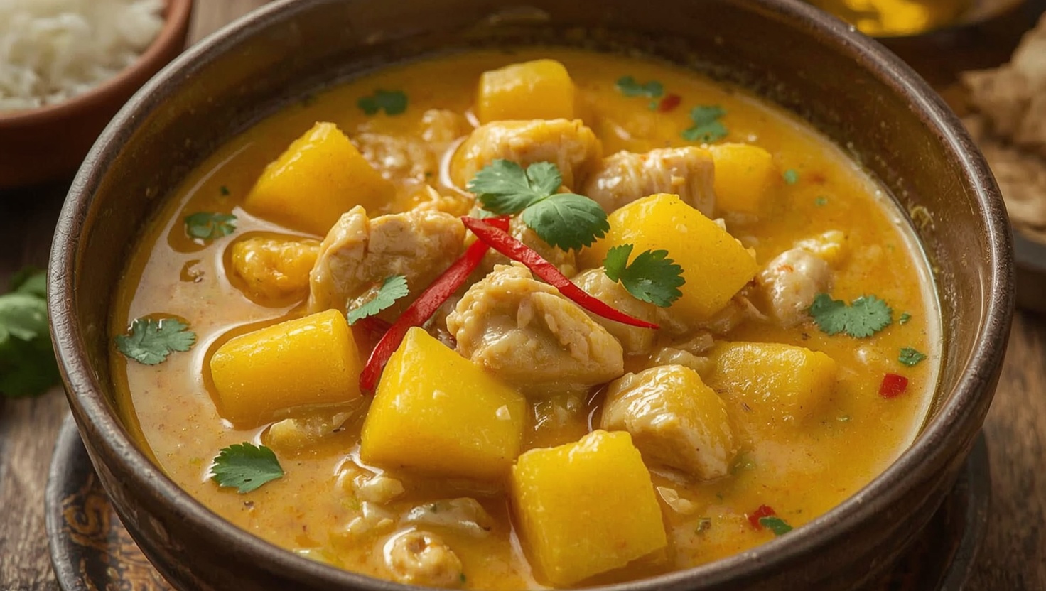 Gelbes Thai-Curry - Gaeng Karee mild und cremig