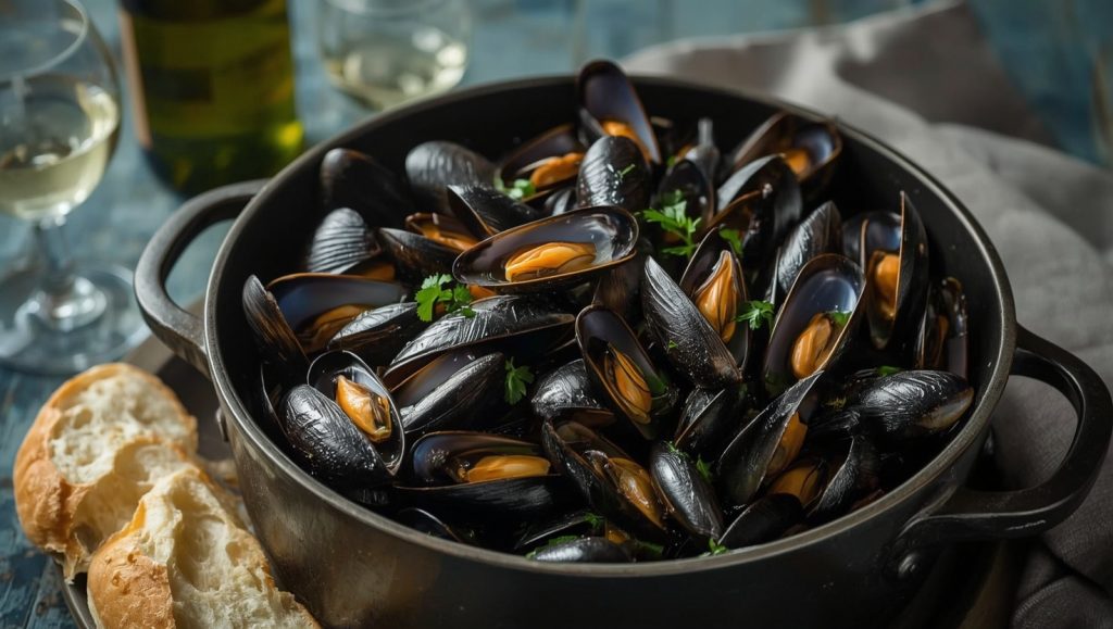 Moules Marinières: Muscheln in Weißwein und Kräutern – die perfekte Zubereitung