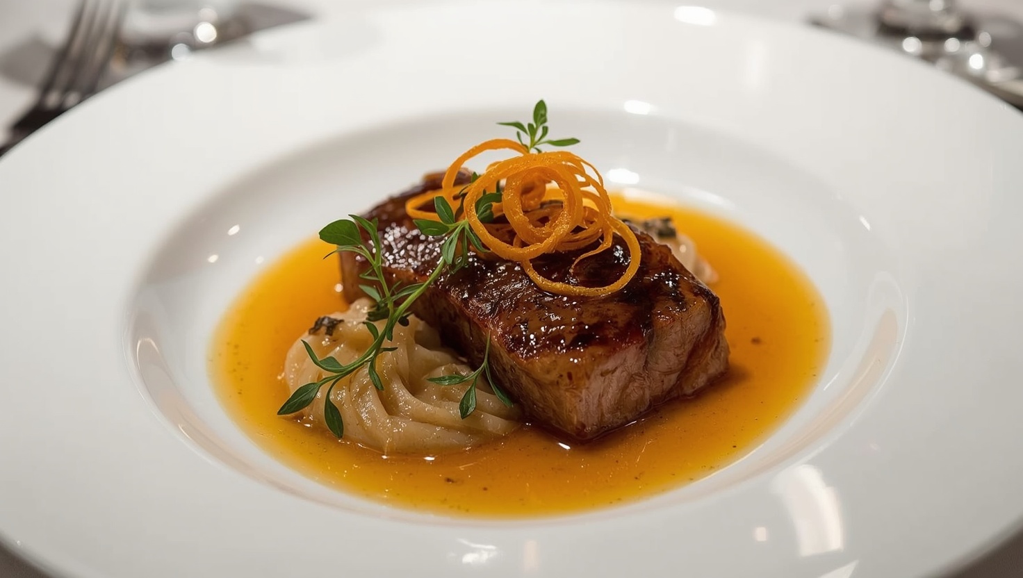Canard à l'Orange: Die klassische Ente mit Orangensauce aus Paris