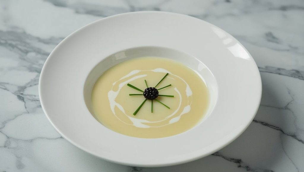 Vichyssoise: Die elegante kalte Kartoffel-Lauch-Suppe aus Frankreich